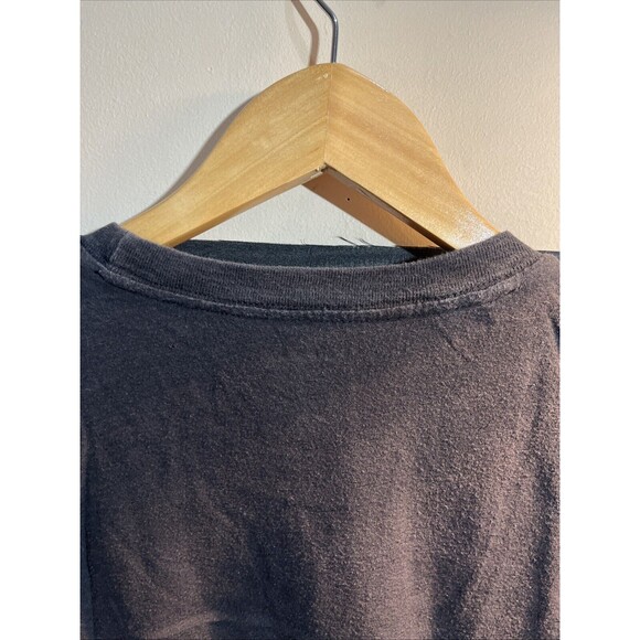 Aeropostale Mens Graphic T-shirt Medium Black Short Sleeve Crew Neck - Picture 8 of 11